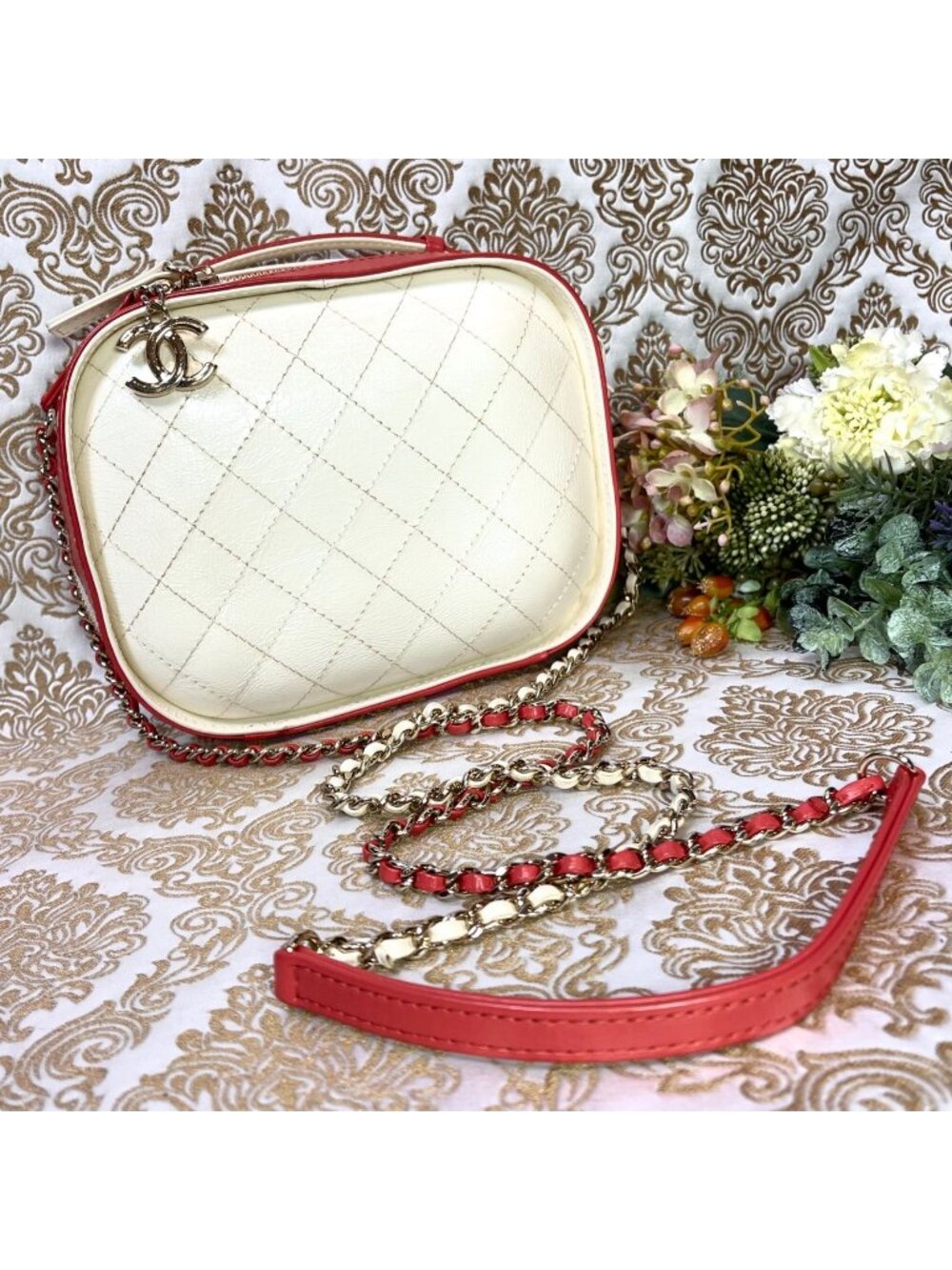 Chanel Camera Bag Quilted Chain